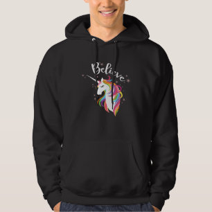 Believe Unicorn Rainbow is  for Legendary Creature Hoodie