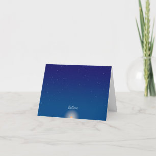 Believe - Winter Solstice Greeting Card