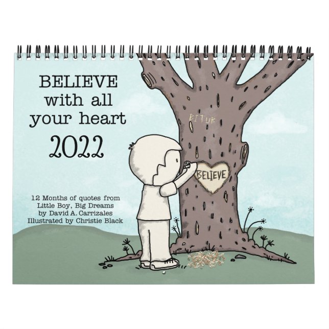 Believe With All Your Heart 2022 Calendar (Cover)