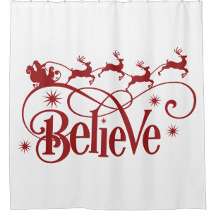Believe with Santa and Sleigh