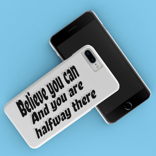 Believe You Can Motivational Quote  Case-Mate iPhone 14 Case