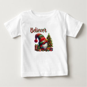 Believer In Santa Claus Baby T-Shirt