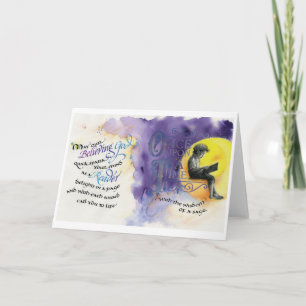 Believing God/Reader, Folded Greeting Card, 5"x7" Card