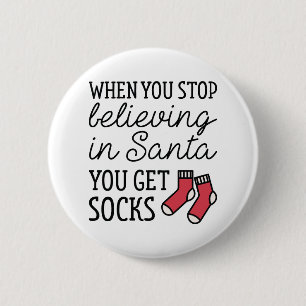 Believing In Santa 2 Inch Round Button