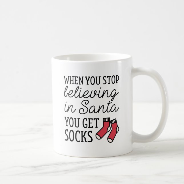 Believing In Santa Coffee Mug (Right)