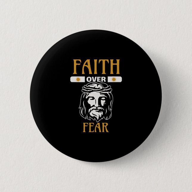 Believing Jesusit Jesus Christ 2 Inch Round Button (Front)