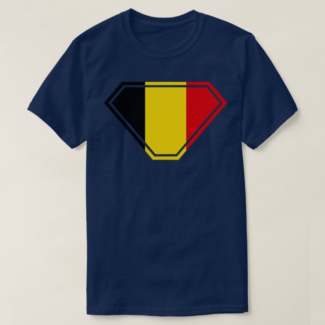 Beligum SuperEmpowered Shield T-Shirt (Design Front)