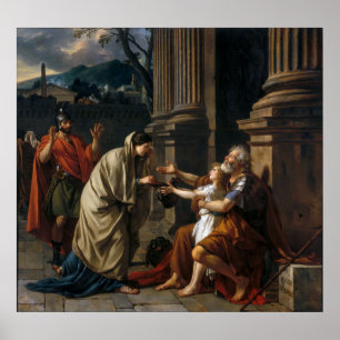Belisarius by Jacques Louis David Poster