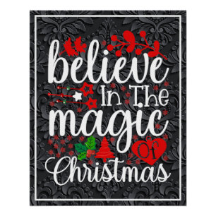 Belive in The Magic Of Christmas-84604 Poster