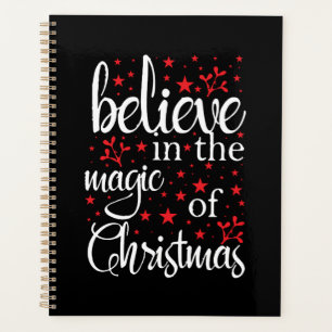 Belive in The Magic Of Christmas Planner
