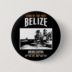 Belize 2 Inch Round Button