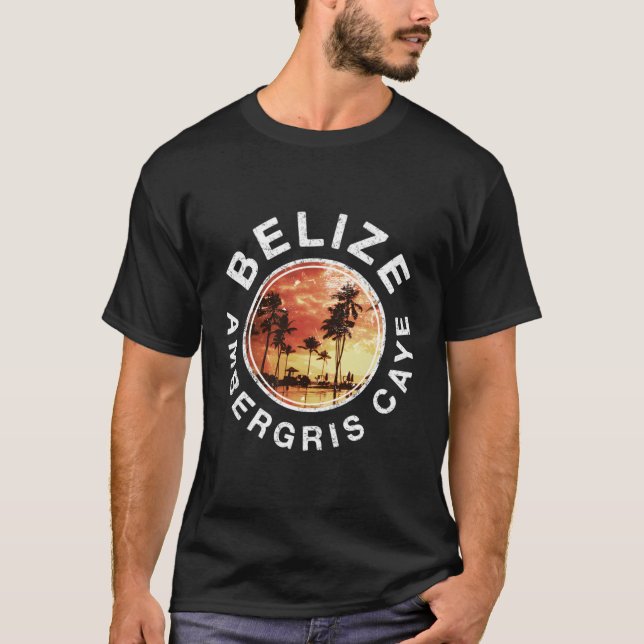 Belize Ambergris Caye T-Shirt (Front)