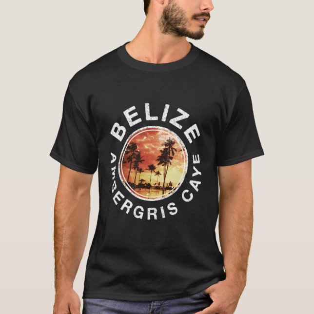Belize Ambergris Caye T-Shirt (Front)