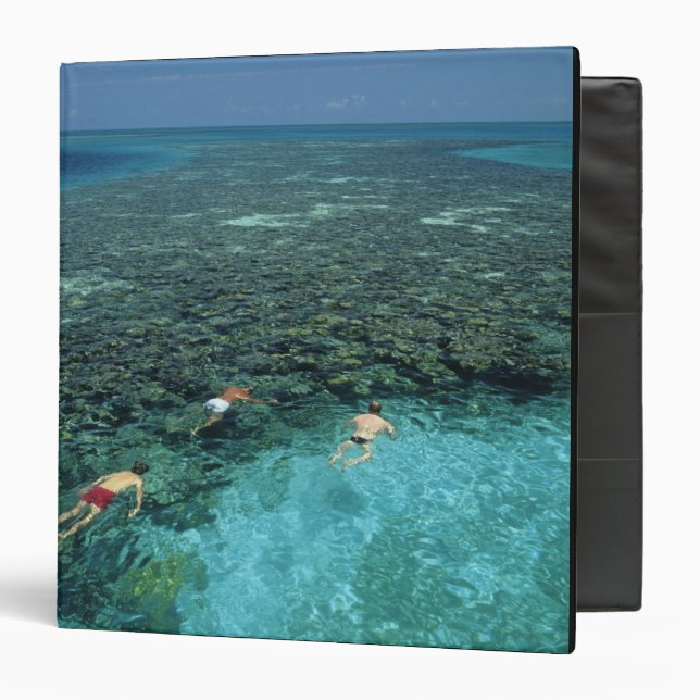 Belize, Barrier Reef, Lighthouse Reef, Blue Binder (Front/Inside)