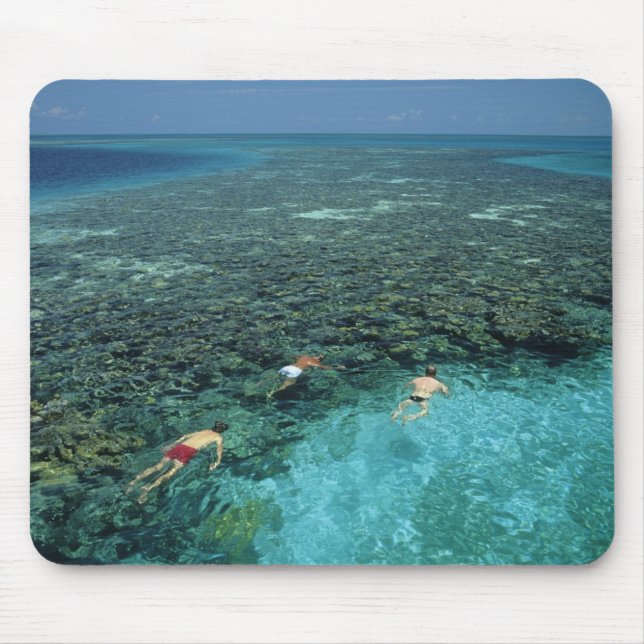 Belize, Barrier Reef, Lighthouse Reef, Blue Mouse Pad (Front)