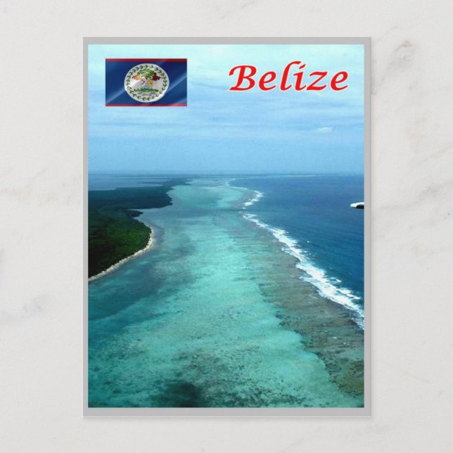Belize - Barrier Reef - Postcard (Front)