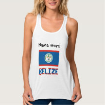 Belize Belizean Flag Personalized 