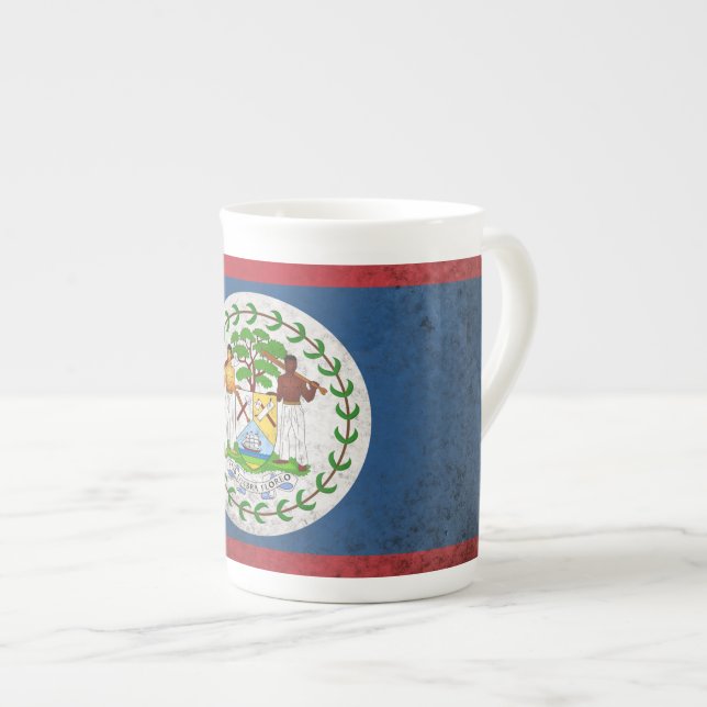 Belize Bone China Mug (Front Right)
