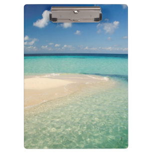 Belize, Caribbean Sea. Goff Caye, A Small Island Clipboard