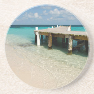 Belize, Caribbean Sea, Goff Caye. A Small Island Coaster