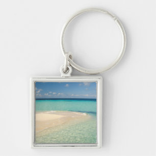 Belize, Caribbean Sea. Goff Caye, A Small Island Keychain