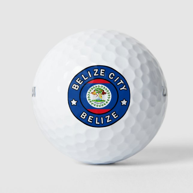 Belize City Belize Golf Balls (Front)