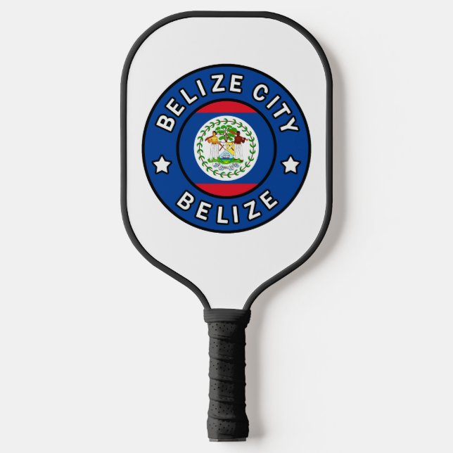 Belize City Belize Pickleball Paddle (Front)