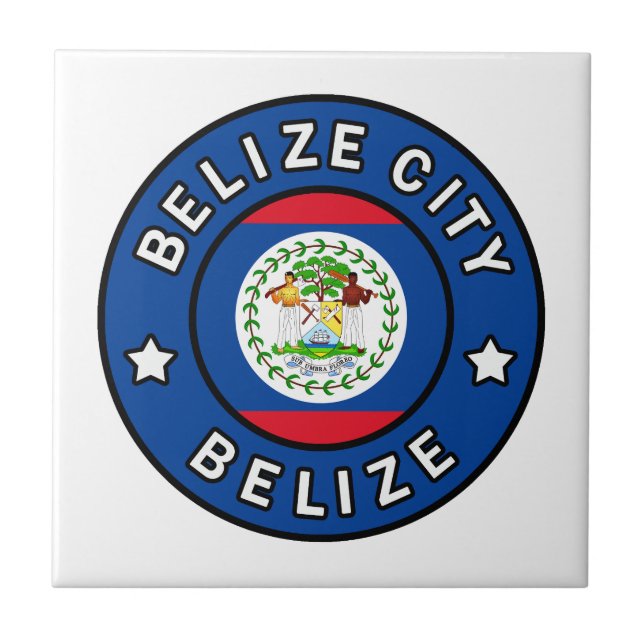Belize City Belize Tile (Front)