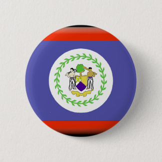 Belize Flag 2 Inch Round Button