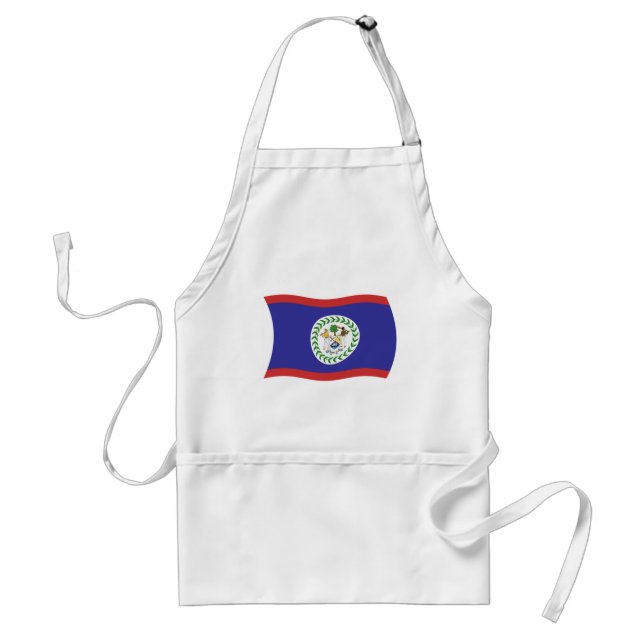 Belize Flag Apron (Front)