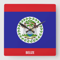 Belize Flag Dazzling Patriotic