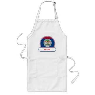 Belize Flag Long Apron