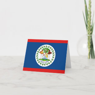 Belize Flag Notecard