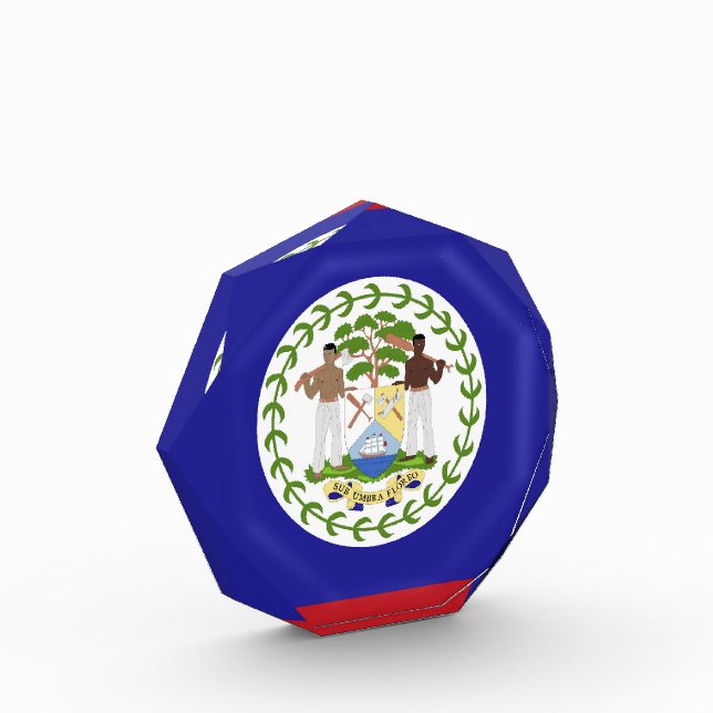 Belize flag photo block (Left)