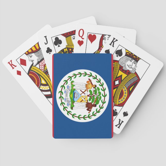 Belize Flag Playing Cards (Back)