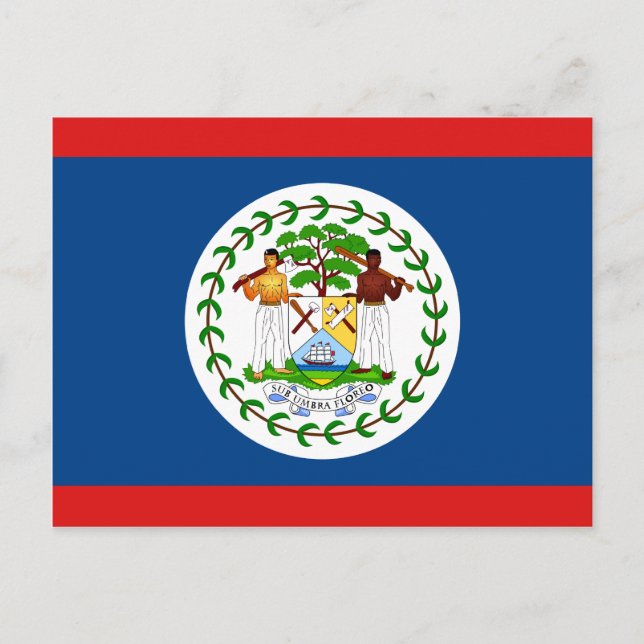 Belize Flag Postcard (Front)