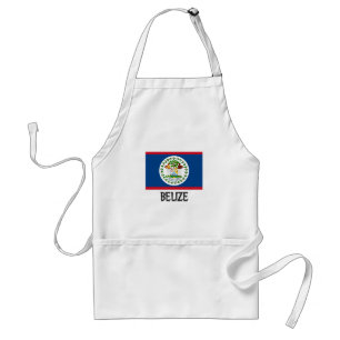 Belize Flag Standard Apron
