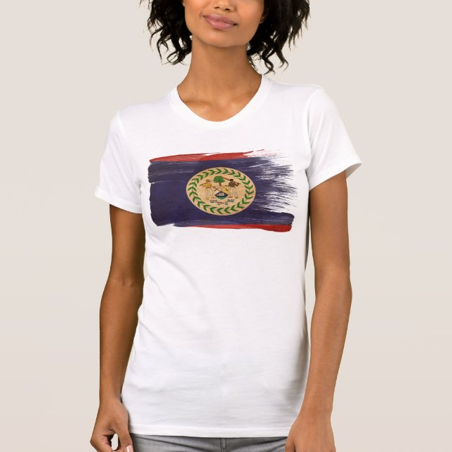 Belize Flag T-Shirt (Front)