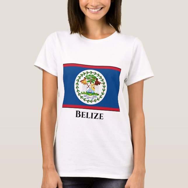 Belize Flag T-Shirt (Front)