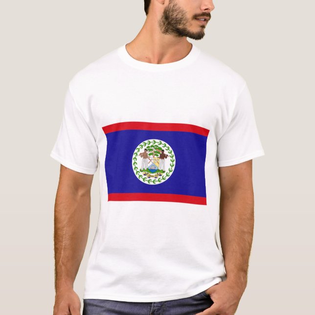 Belize Flag T-Shirt (Front)