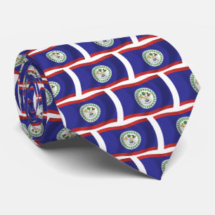 Belize Flag Tie