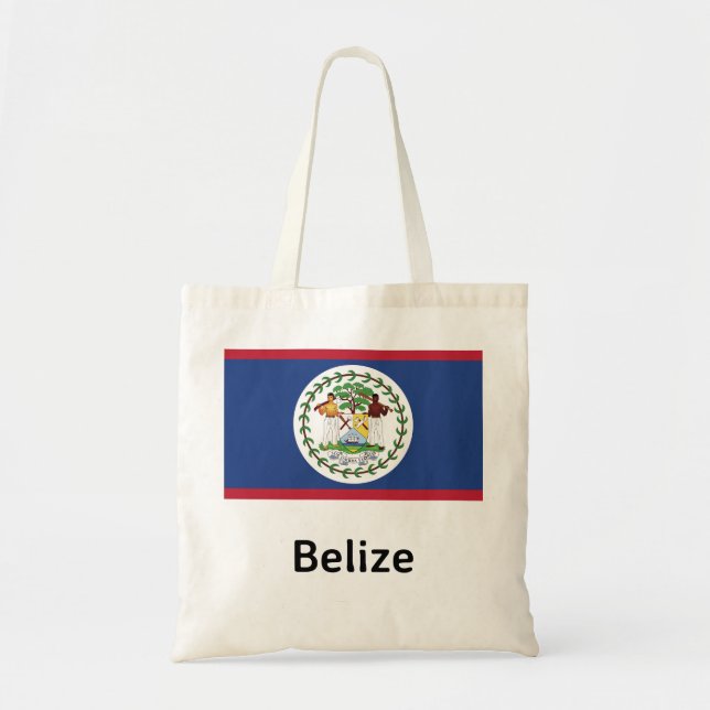 Belize Flag Tote Bag (Front)