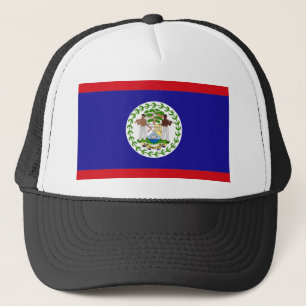 Belize Flag Trucker Hat