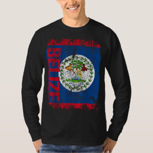 BELIZE Flag Vintage Distressed BELIZE T-Shirt