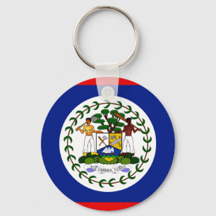 Belize High quality Flag Keychain