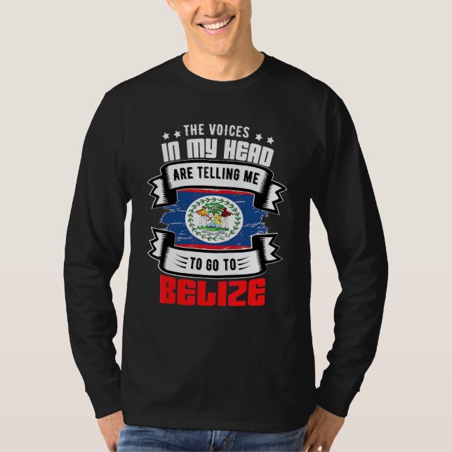 Belize In My Head T-Shirt (Front)