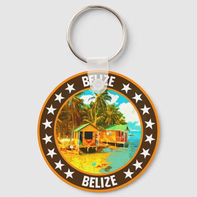 Belize                                             keychain (Front)