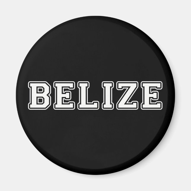 Belize Magnet (Front)