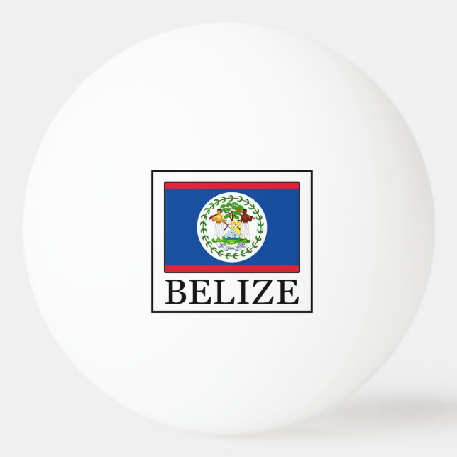 Belize Ping Pong Ball (Front)