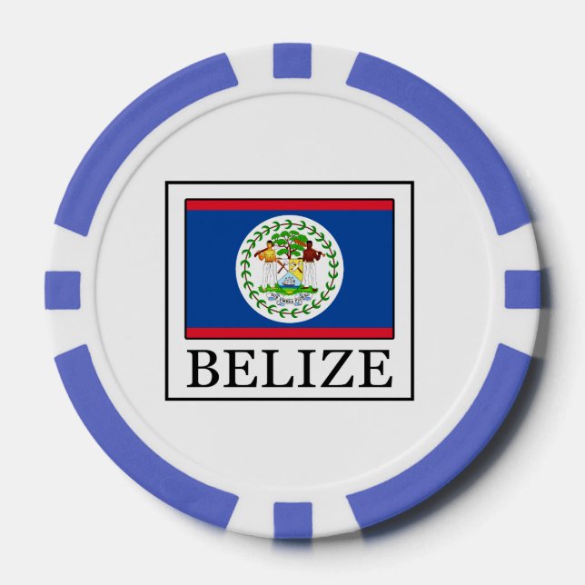 Belize Poker Chips (Front)